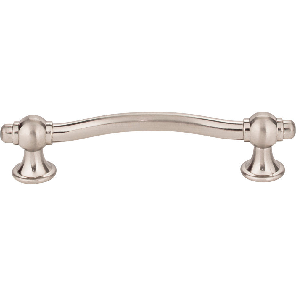 Elements 575-96SN: 96 mm cc Syracuse Bit Cabinet Pull - Satin Nickel