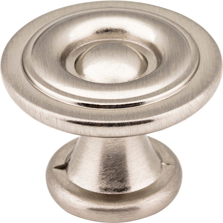 Elements 575SN: 1-3/16" Syracuse Round Cabinet Knob - Satin Nickel