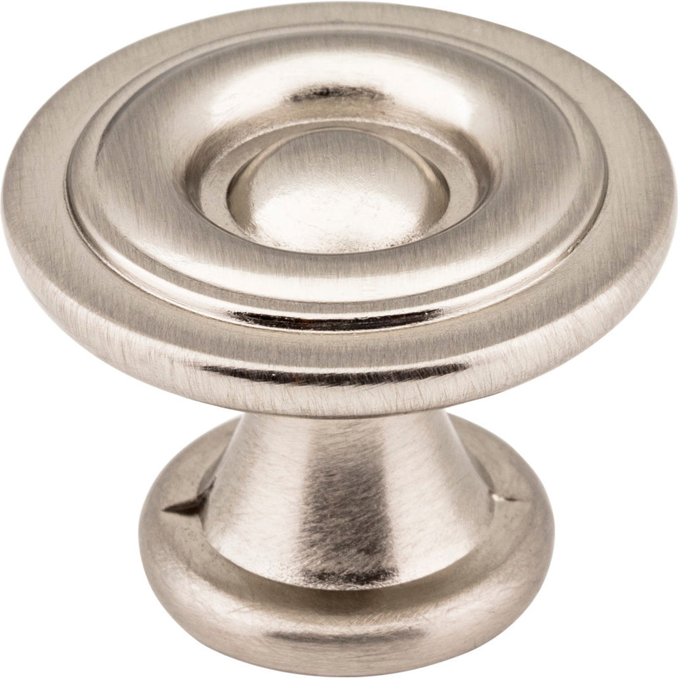 Elements 575SN: 1-3/16" Syracuse Round Cabinet Knob - Satin Nickel