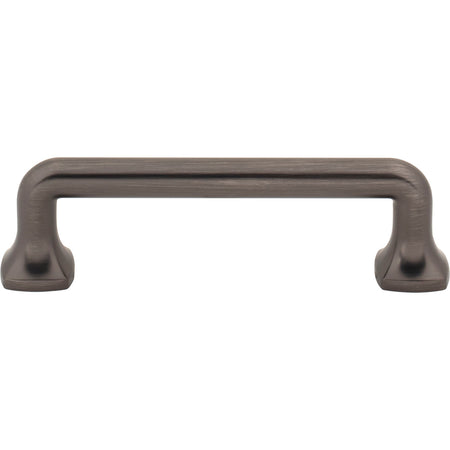 Jeffrey Alexander 663-96BNBDL: 96mm cc Griffin Bar Cabinet Pull - Brushed Pewter