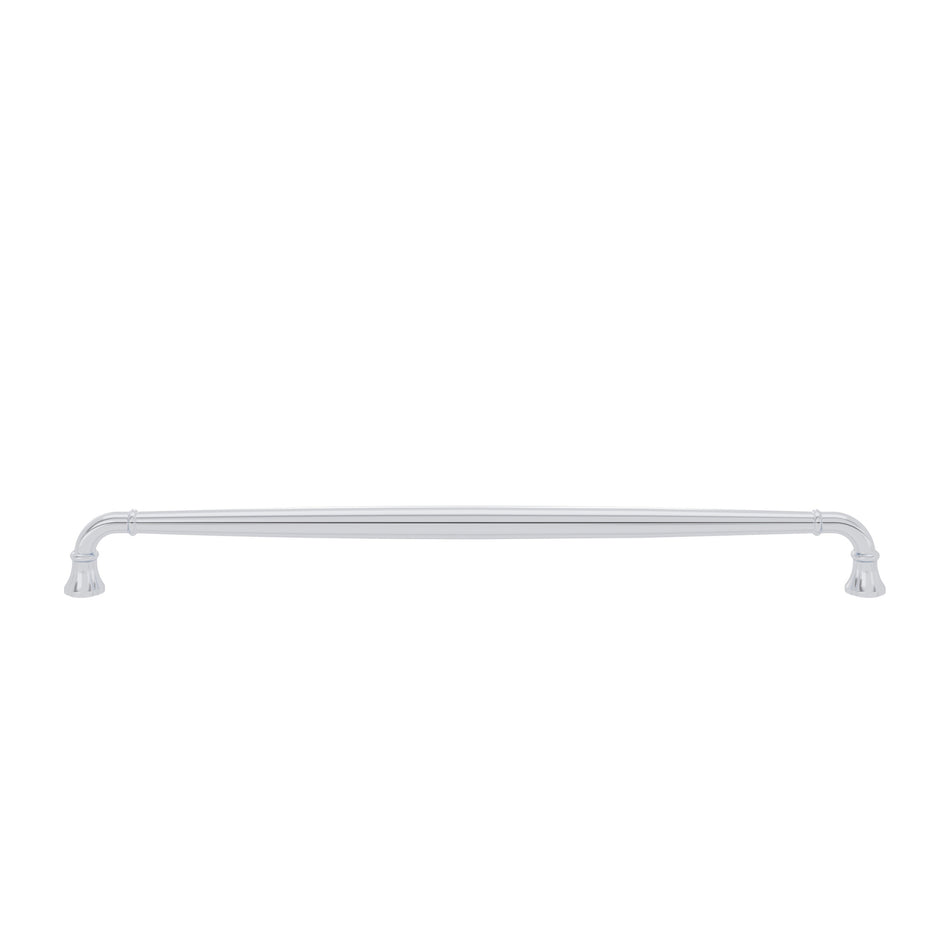 Atlas A6017-CH: 12" cc Lanehurst Cabinet Pull - Polished Chrome