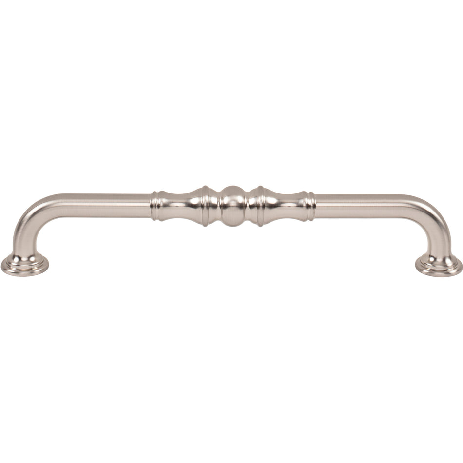 Top Knobs TK3434BSN: 7-9/16" cc Bayridge Cabinet Pull - Brushed Satin Nickel