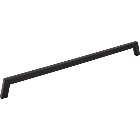 Jeffrey Alexander 566-18MB: 18" cc Ivan Appliance Pull - Matte Black