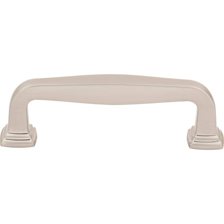 Jeffrey Alexander 782-96SN: 96mm cc Fontana Bar Cabinet Pull - Satin Nickel
