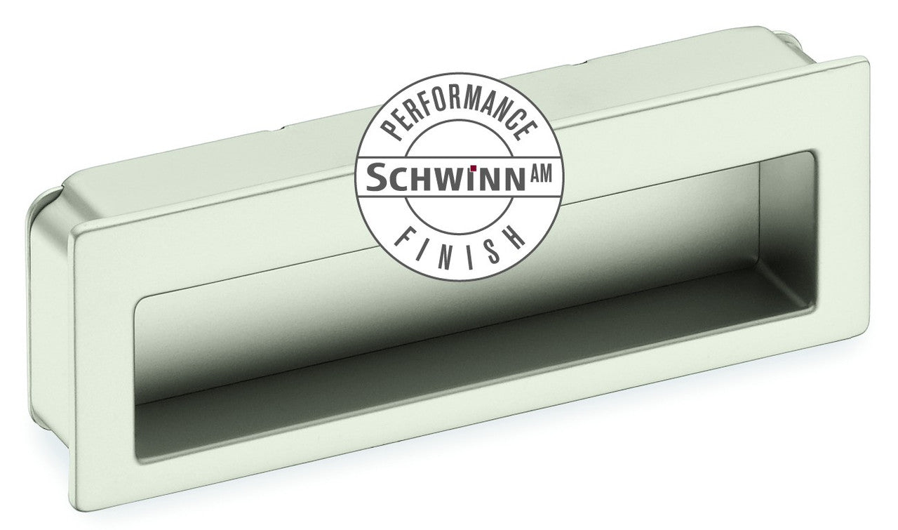 Schwinn 59058: 3.78" cc Flush Pull - Satin Nickel