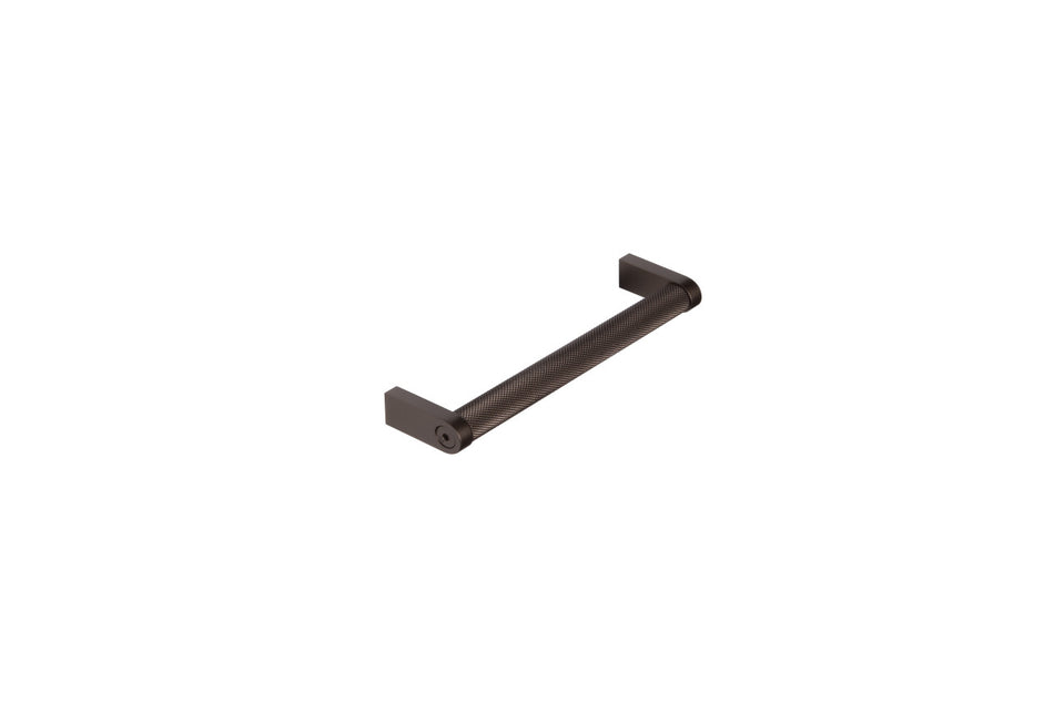 Schwinn 59204: 256mm cc Cabinet Pull - Knurled Dark Bronze