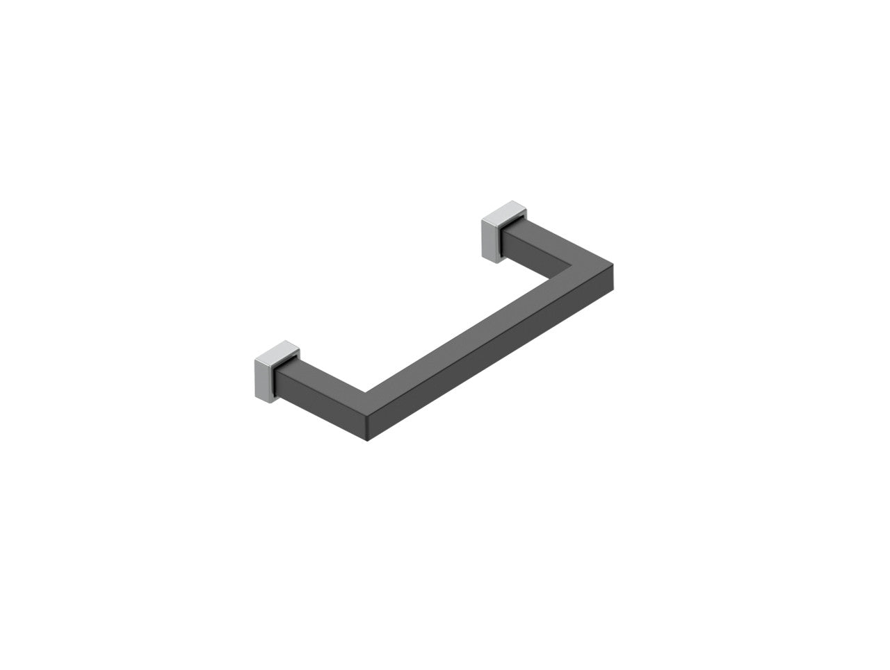 Schwinn 59206: 64mm cc Cabinet Pull - Matte Chrome/Matte Black