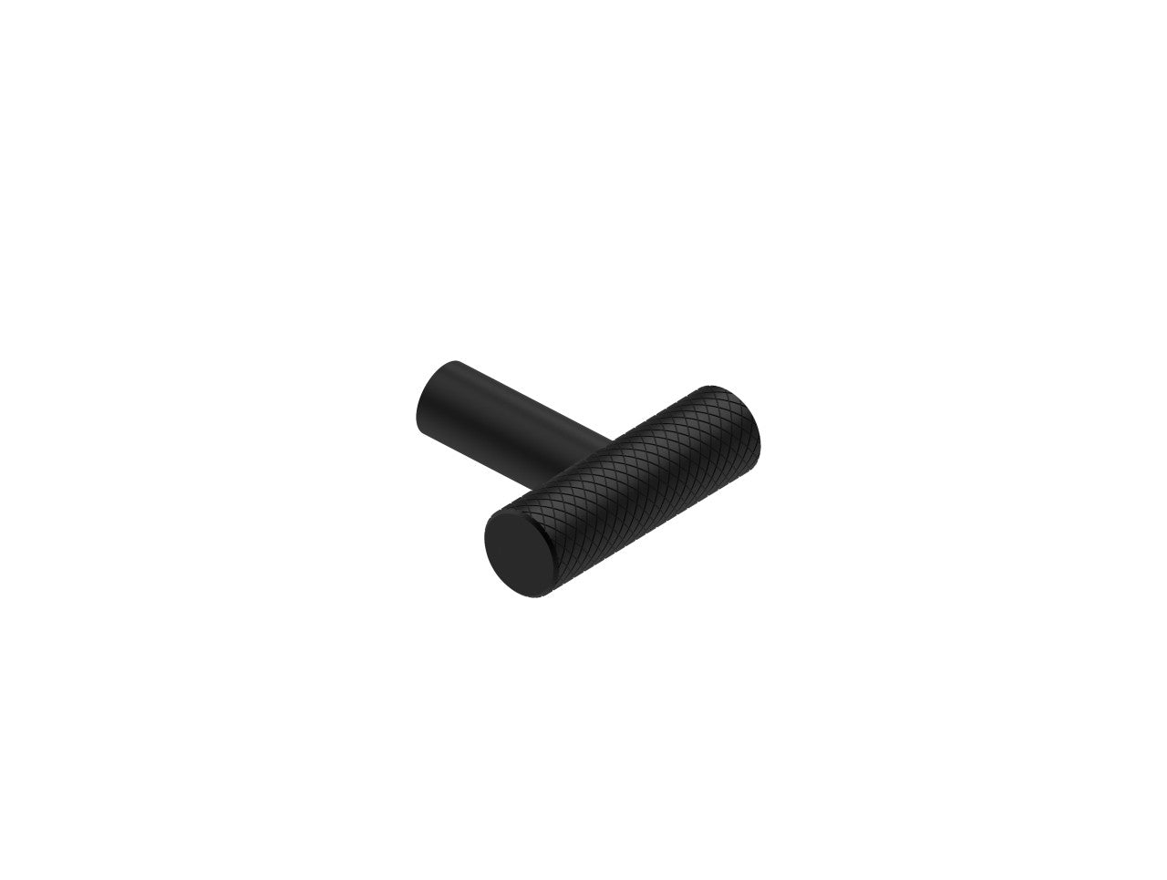 Schwinn 59216: 40mm T-Knob/Hook - Knurled Matte Black