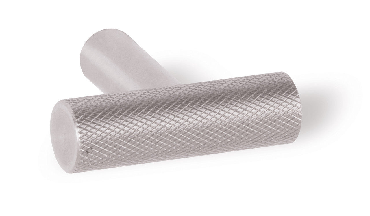 Schwinn 59405: 40mm T-Cabinet Knob - Knurled Stainless Steel