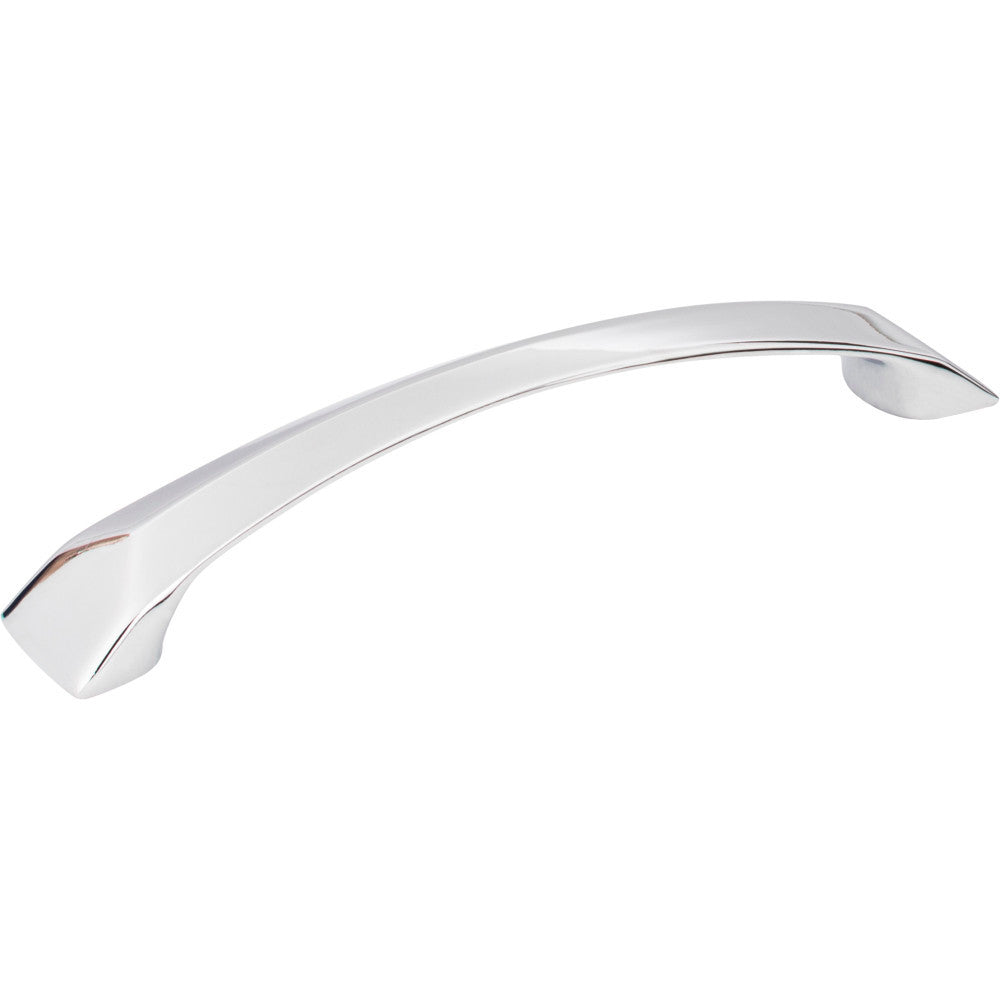 Jeffrey Alexander 595-128PC: 128mm cc Cairo Arch Cabinet Pull - Polished Chrome
