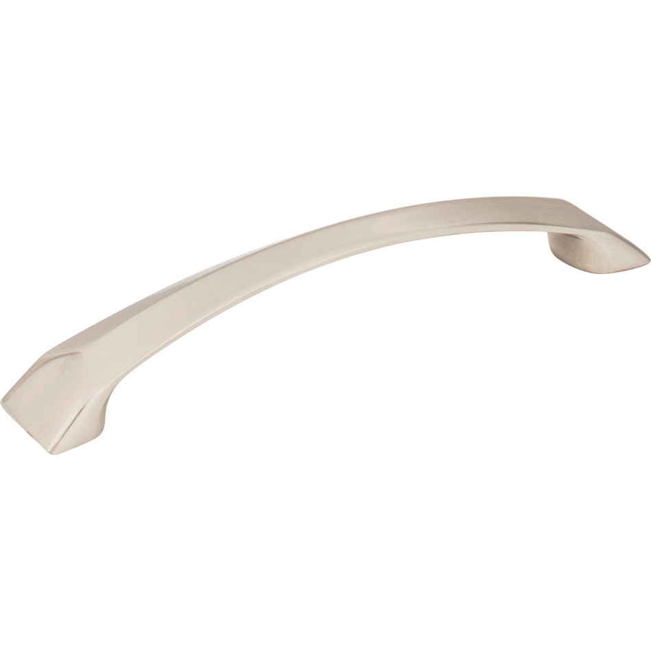 Jeffrey Alexander 595-128SN: 128mm cc Cairo Arch Cabinet Pull - Satin Nickel