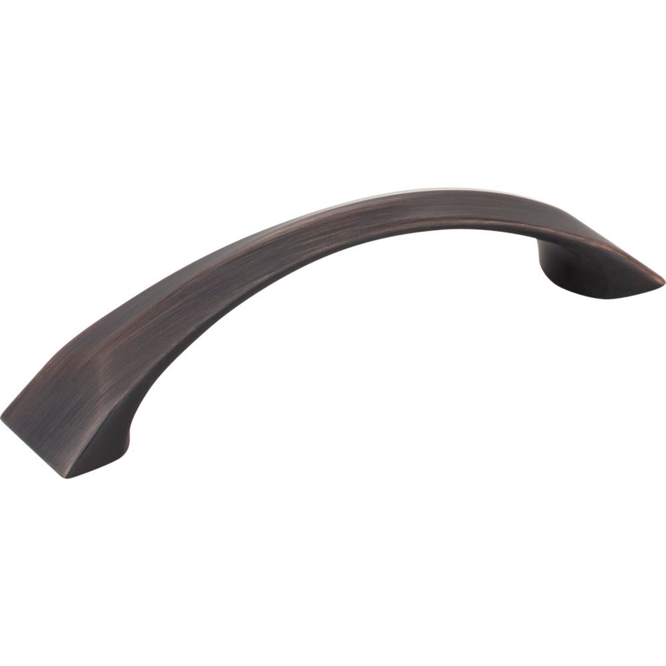 Jeffrey Alexander 595-96DBAC: 96mm cc Cairo Arch Cabinet Pull - Brushed Oil Rubbed Bronze