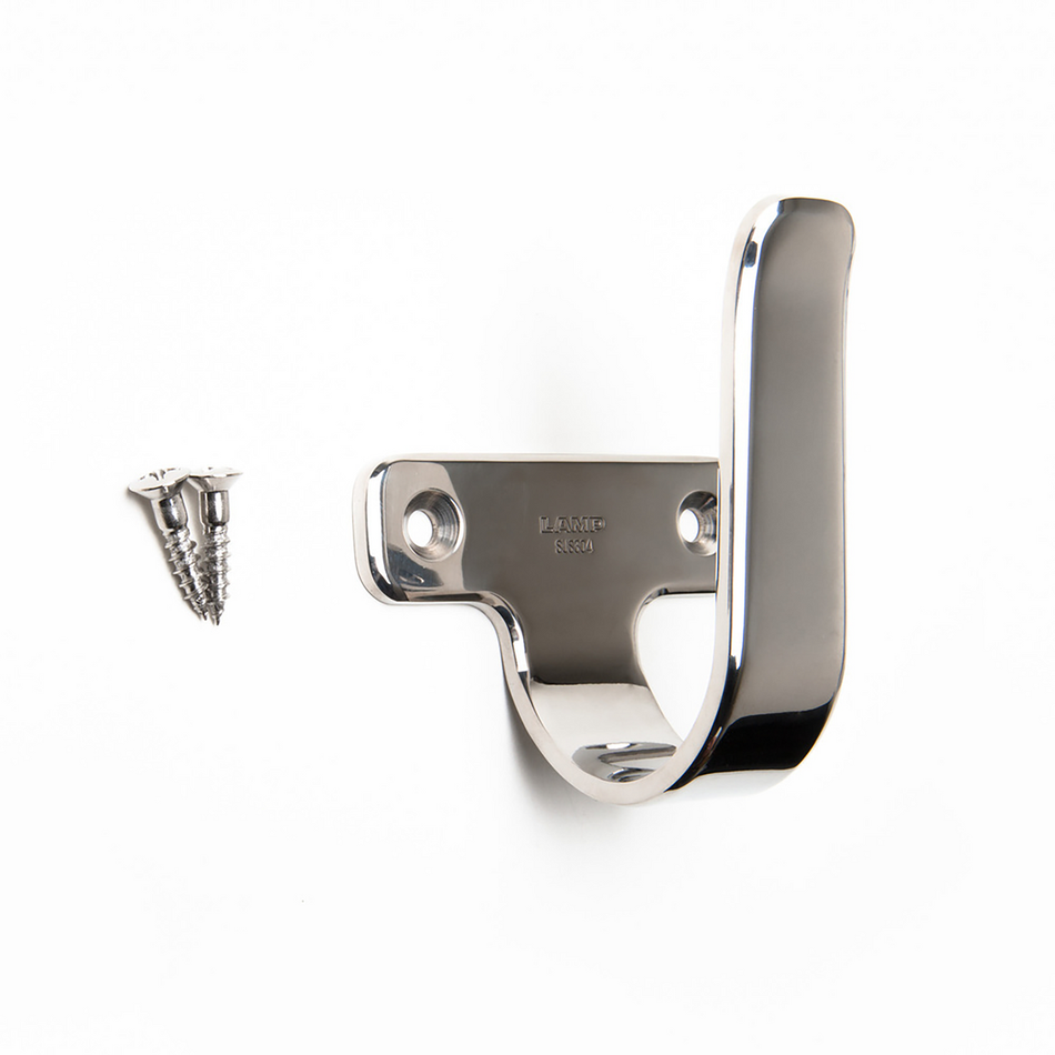 Sugatsune 5H-85M: 94mm Utility Hook - Mirror Stainless Steel
