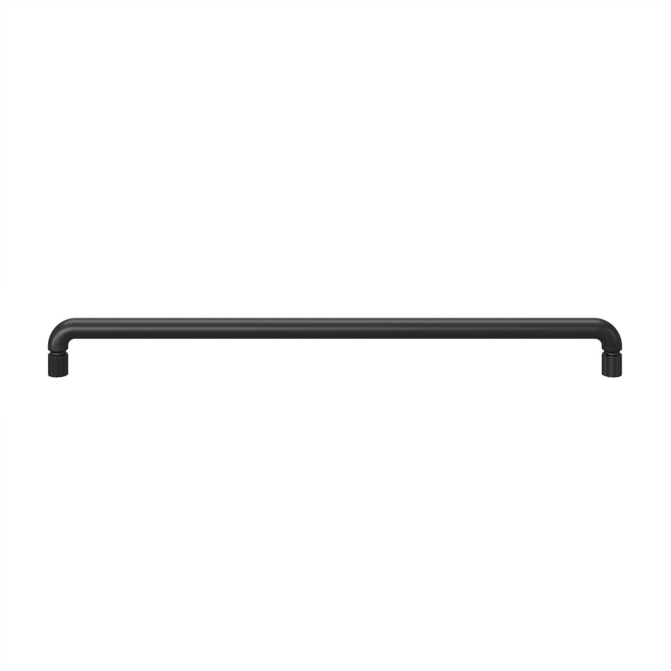 Atlas A6047-BL: 12" cc Amplify Cabinet Pull - Matte Black