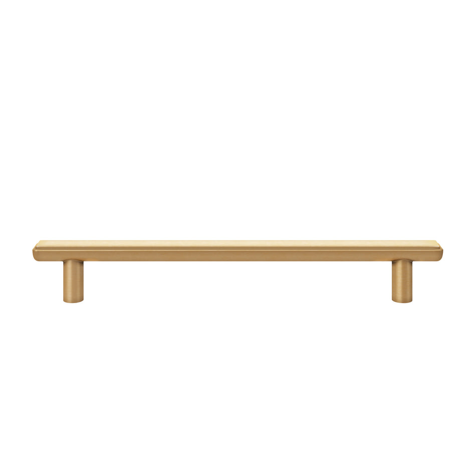 Atlas A6034-WB: 6-5/16" cc Finderne Cabinet Pull - Warm Brass
