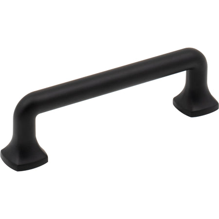 Jeffrey Alexander 663-96MB: 96mm cc Griffin Bar Cabinet Pull - Matte Black