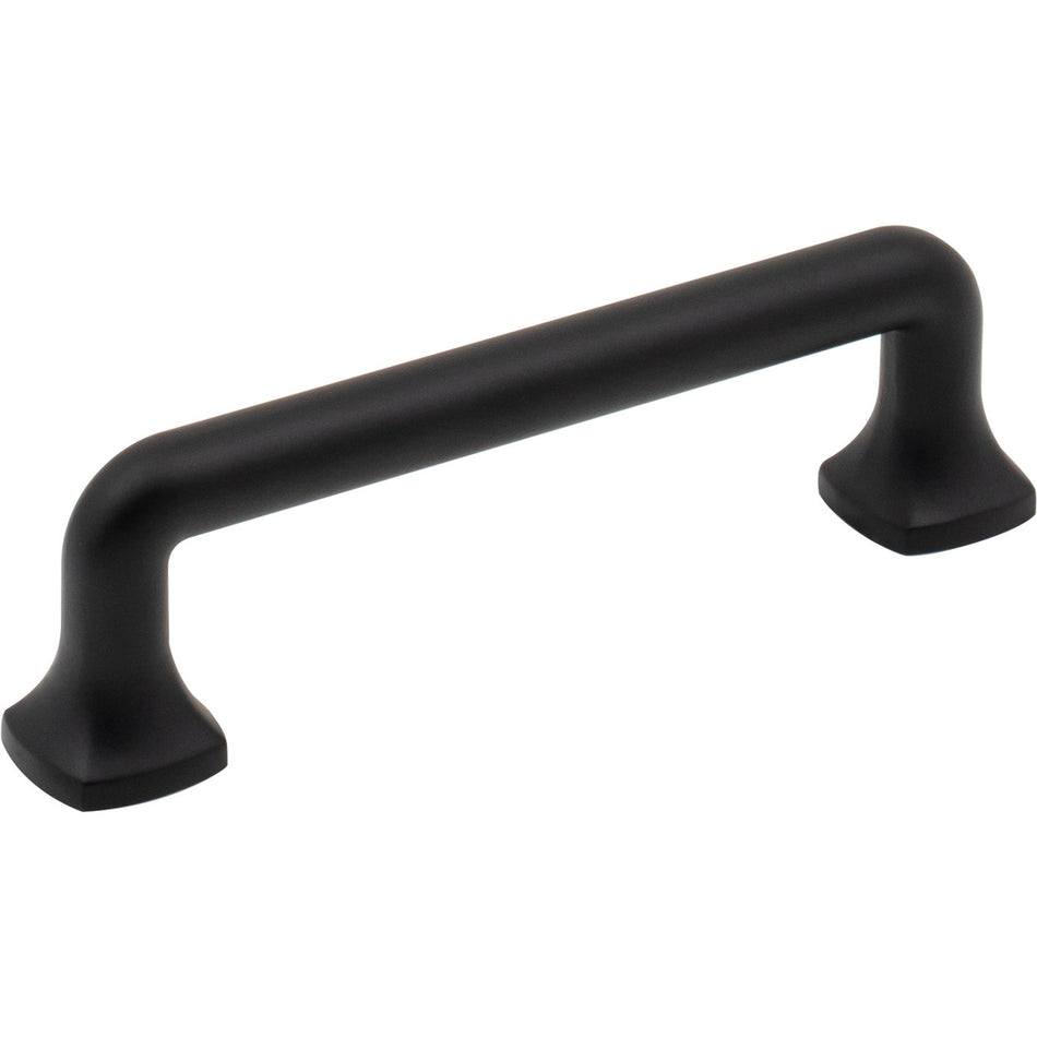 Jeffrey Alexander 663-96MB: 96mm cc Griffin Bar Cabinet Pull - Matte Black