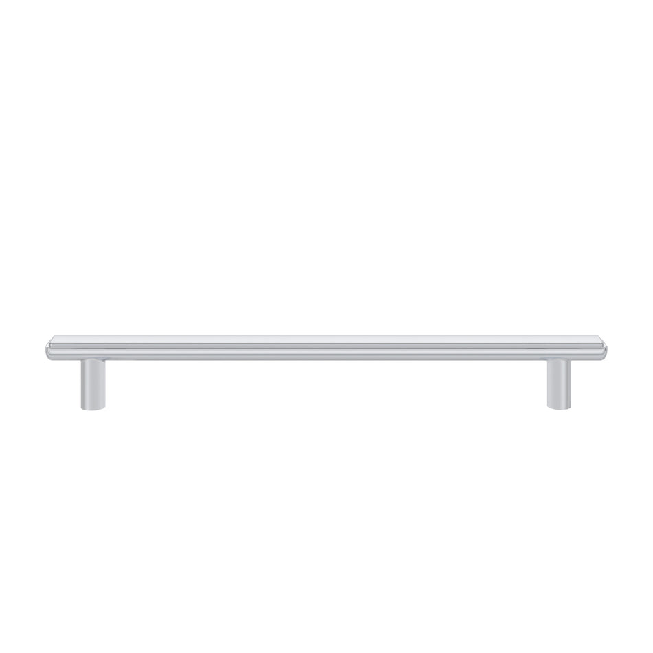 Atlas A6035-CH: 7-9/16" cc Finderne Cabinet Pull - Polished Chrome
