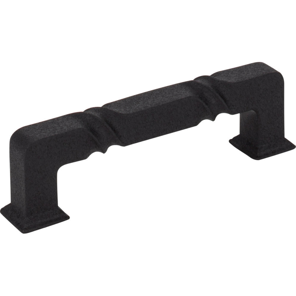 Jeffrey Alexander 602-96BLK: 96mm cc Tahoe Square Bar Cabinet Pull - Black
