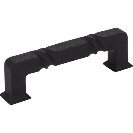 Jeffrey Alexander 602-96BLK: 96mm cc Tahoe Square Bar Cabinet Pull - Black