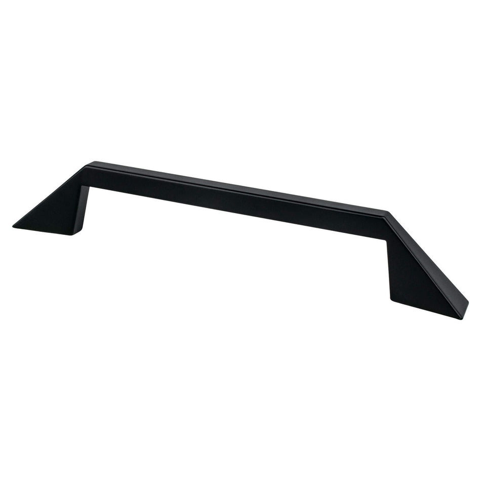 R. Christensen 6067-1055-C: 128mm cc Right Cabinet Pull - Black