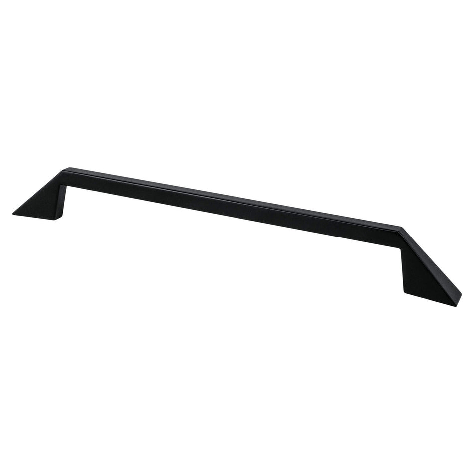 R. Christensen 6068-1055-C: 192mm cc Right Cabinet Pull - Black