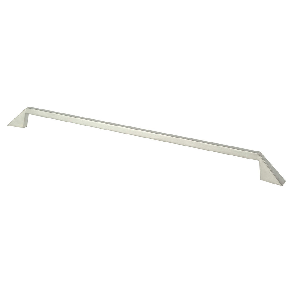 R. Christensen 6075-1BPN-C: 320mm cc Right Cabinet Pull - Brushed Nickel