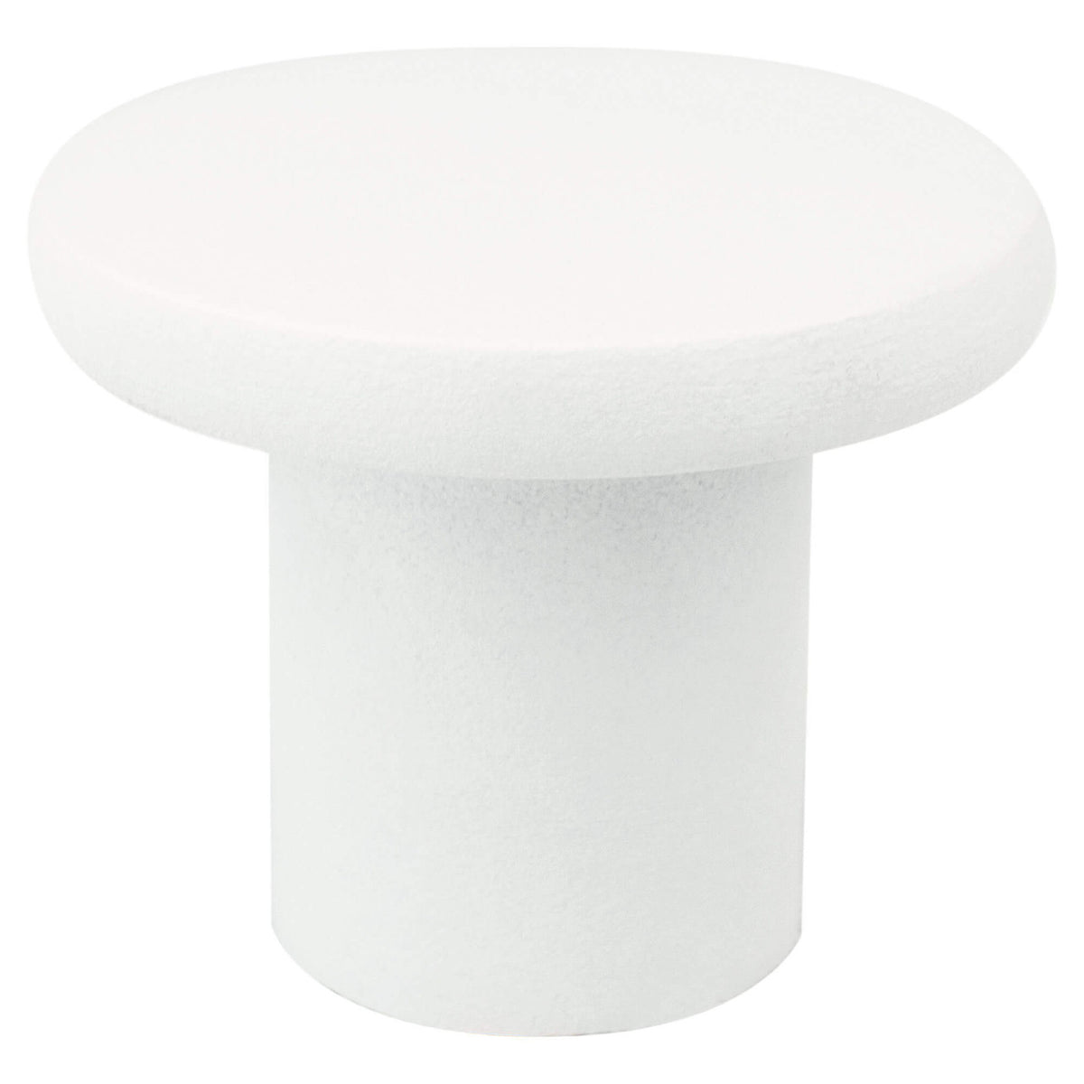 R. Christensen 6078-1048-C: 1-3/32" Disc Cabinet Knob - White