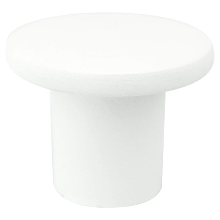 R. Christensen 6082-1048-C: 1-9/32" Disc Cabinet Knob - White