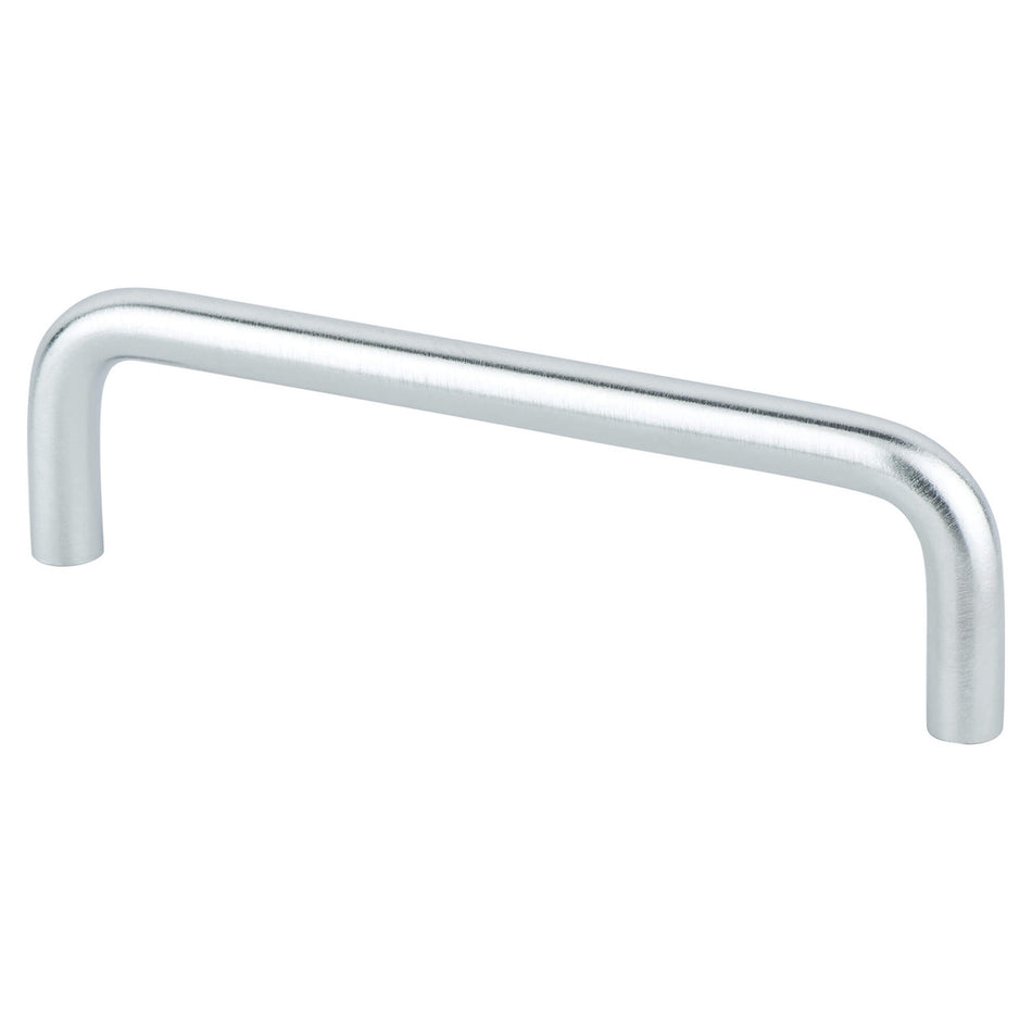 Berenson 6130-2SC: 4" cc Advantage Wire Pulls Cabinet Pull - Satin Chrome