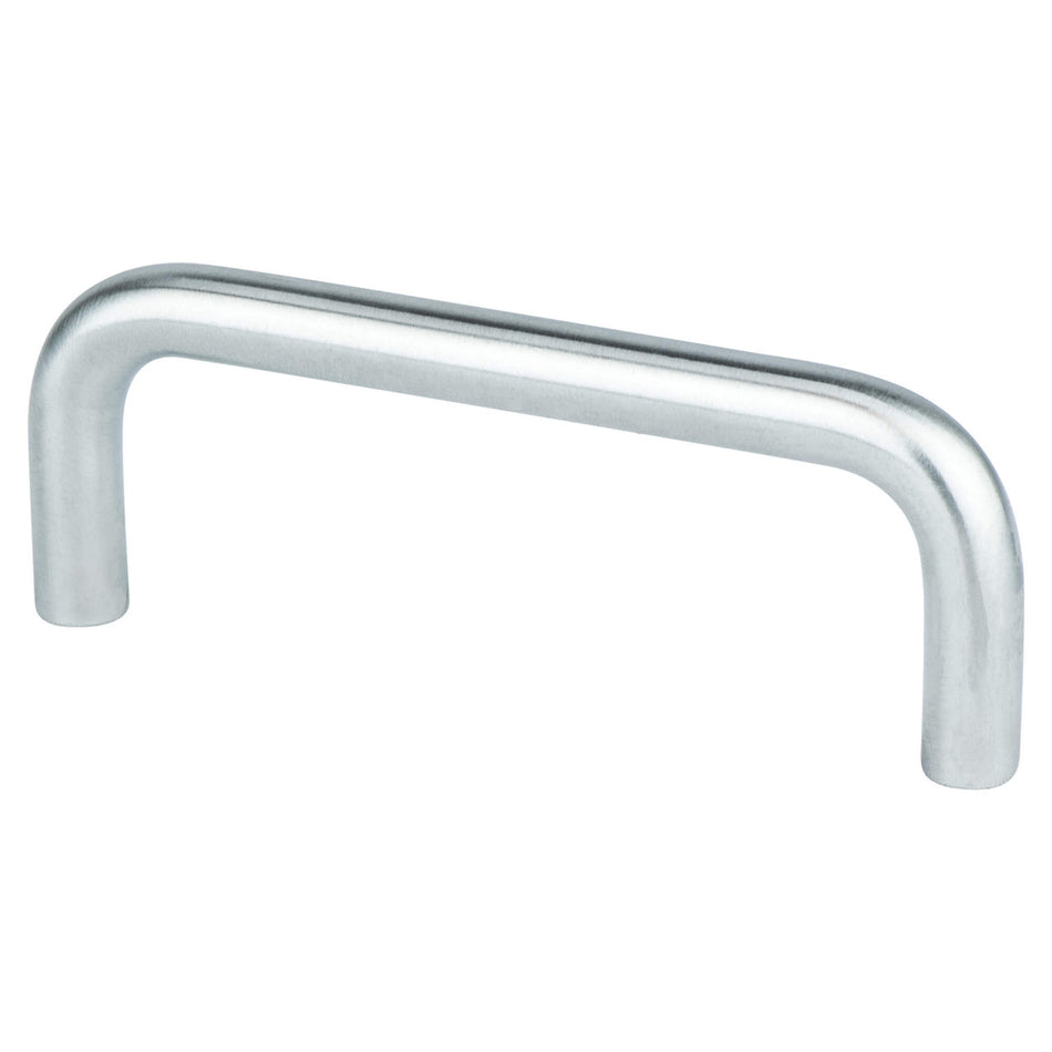 Berenson 6133-2SC: 3" cc Advantage Wire Pulls Cabinet Pull - Satin Chrome
