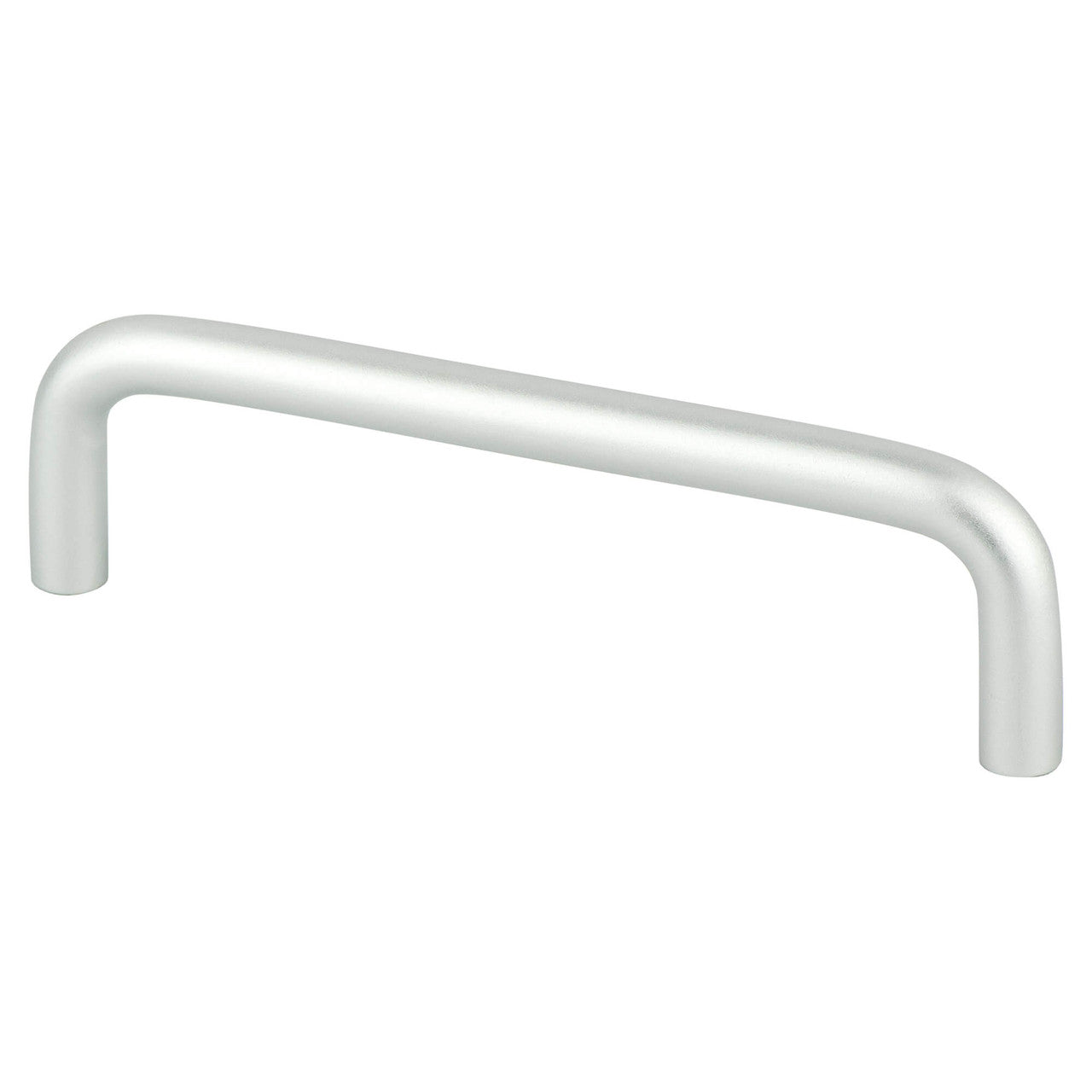 Berenson 6136-4SAL: 4" cc Advantage Wire Pulls Cabinet Pull - Satin Aluminum