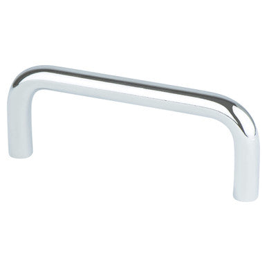Berenson 6143-226: 3" cc Advantage Wire Pulls Cabinet Pull - Polished Chrome