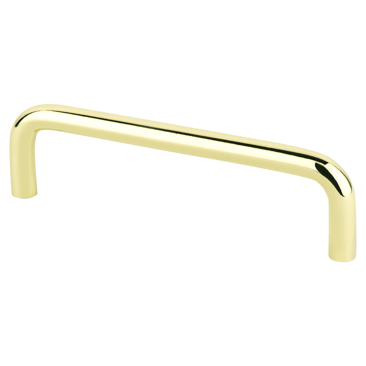 Berenson 6150-203: 4" cc Advantage Wire Pulls Cabinet Pull - Polished Brass