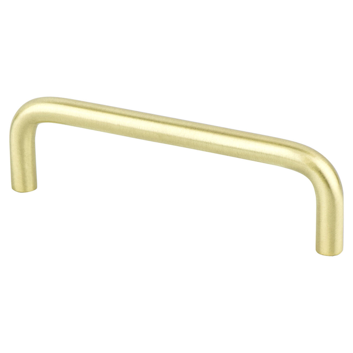 Berenson 6161-2SB: 96mm cc Advantage Wire Pulls Cabinet Pull - Satin Brass