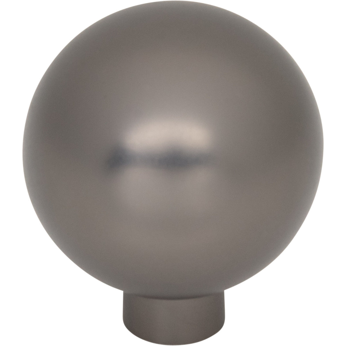 Top Knobs TK3341AG: 1-1/4" Brockwell Round Cabinet Knob - Ash Gray