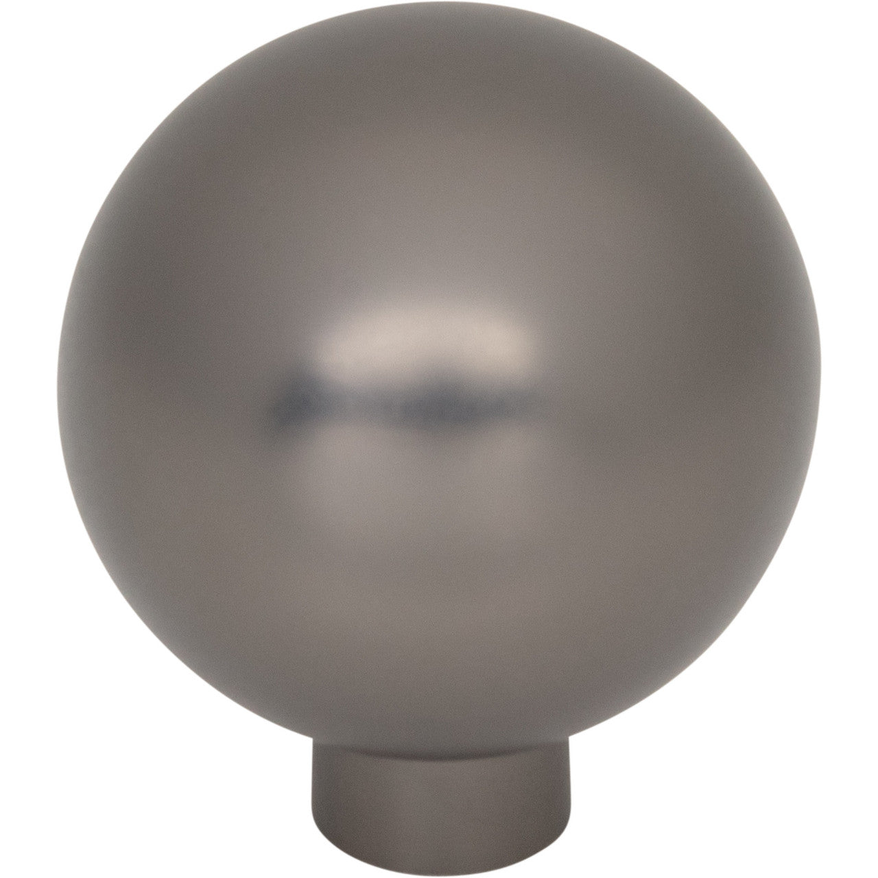 Top Knobs TK3341AG: 1-1/4" Brockwell Round Cabinet Knob - Ash Gray
