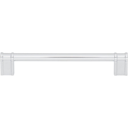 Top Knobs TK3384PC: 6-5/16" Newburn D-Handle Cabinet Pull - Polished Chrome