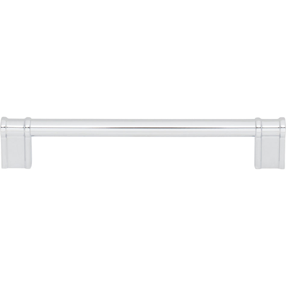 Top Knobs TK3384PC: 6-5/16" Newburn D-Handle Cabinet Pull - Polished Chrome