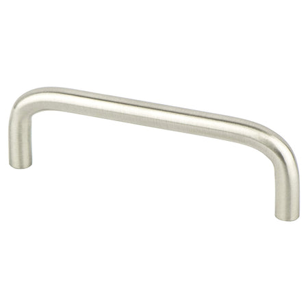 Berenson 6244-2BPN: 96mm cc Advantage Wire Pulls Cabinet Pull - Brushed Nickel