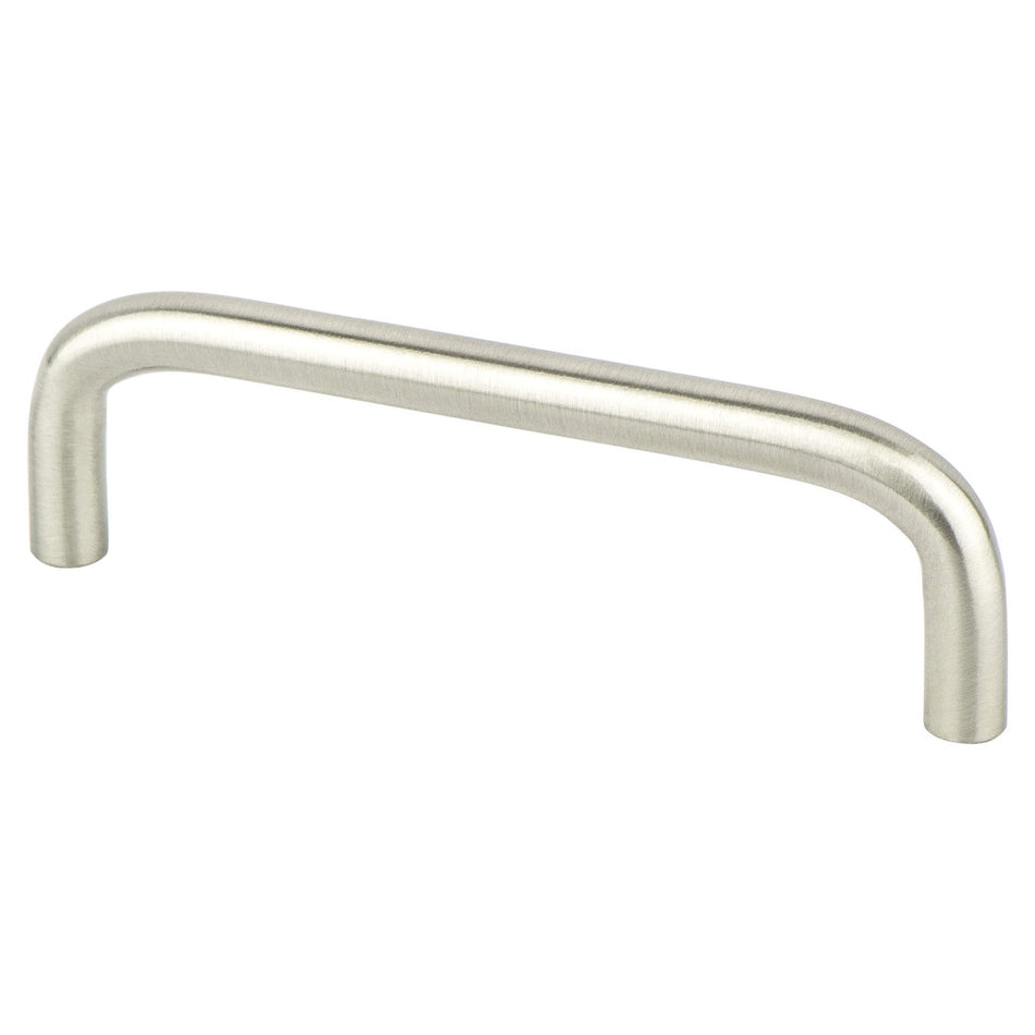 Berenson 6244-2BPN: 96mm cc Advantage Wire Pulls Cabinet Pull - Brushed Nickel