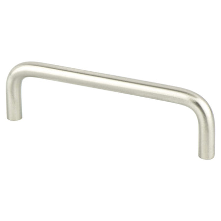 Berenson 6246-2BPN: 4" cc Advantage Wire Pulls Cabinet Pull - Brushed Nickel