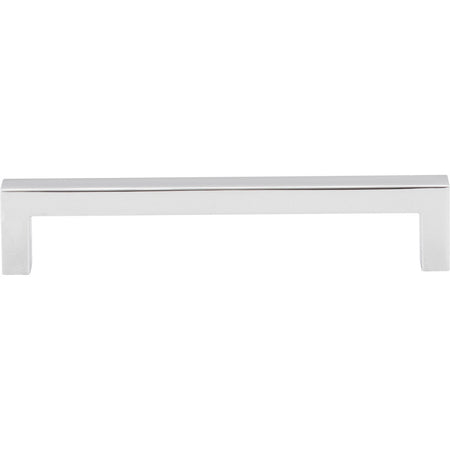 Elements 625-128PC: 128 mm cc Stanton Square Bar Cabinet Pull - Polished Chrome