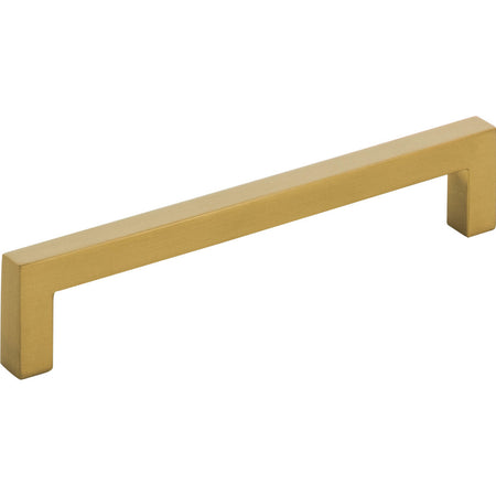 Elements 625-128SBZ: 128 mm cc Stanton Square Bar Cabinet Pull - Satin Bronze