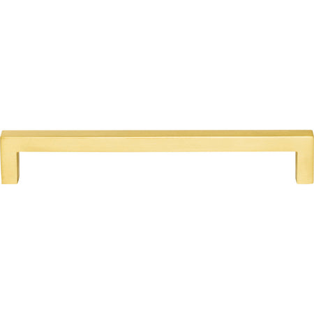 Elements 625-160BG: 160 mm cc Stanton Square Bar Cabinet Pull - Brushed Gold