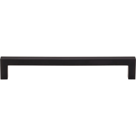 Elements 625-160MB: 160 mm cc Stanton Square Bar Cabinet Pull - Matte Black