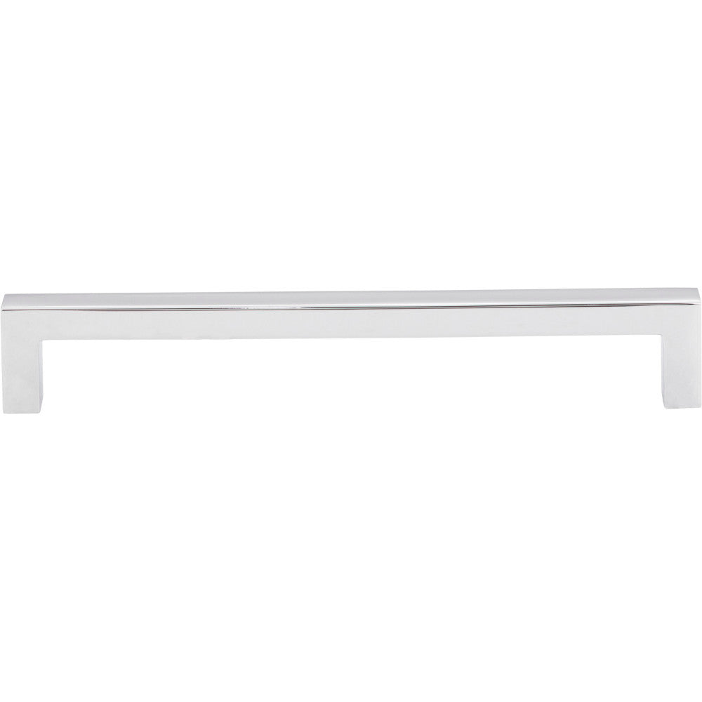 Elements 625-160PC: 160 mm cc Stanton Square Bar Cabinet Pull - Polished Chrome