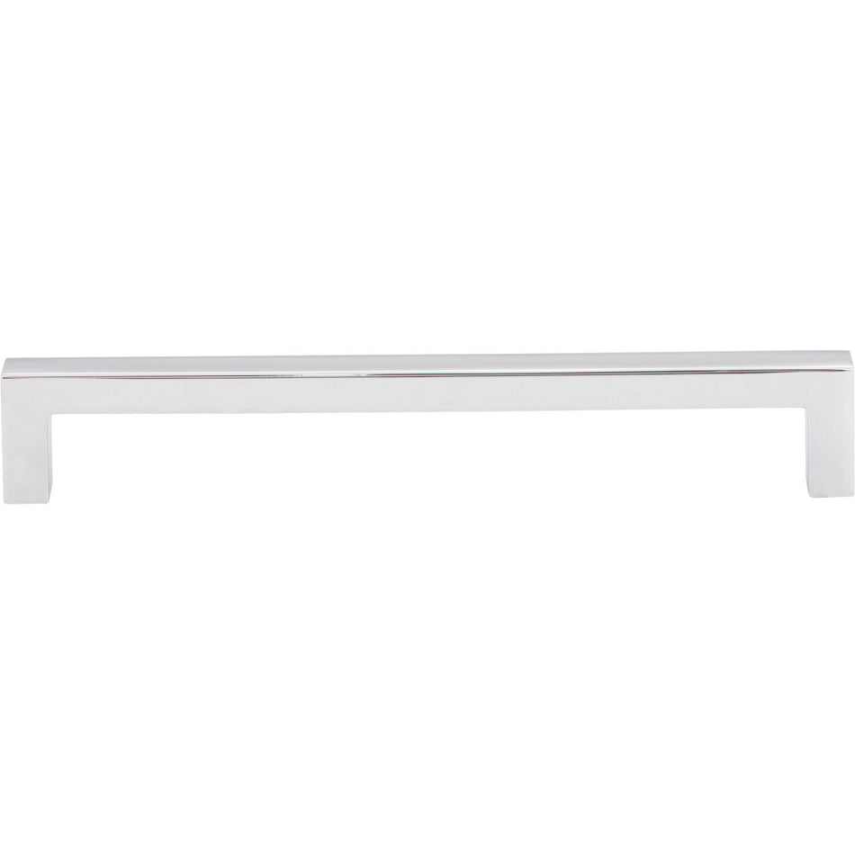 Elements 625-160PC: 160 mm cc Stanton Square Bar Cabinet Pull - Polished Chrome