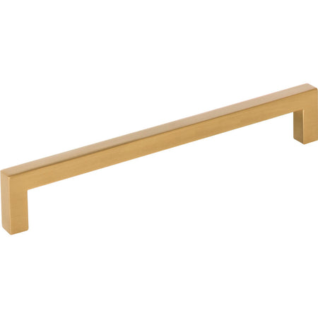 Elements 625-160SBZ: 160 mm cc Stanton Square Bar Cabinet Pull - Satin Bronze