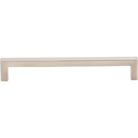 Elements 625-160SN: 160 mm cc Stanton Square Bar Cabinet Pull - Satin Nickel